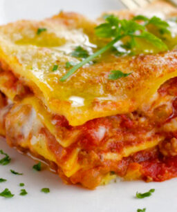 Children's Baked Lasagna & Meat Sauce