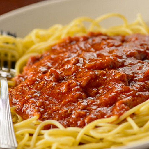 Children's Regular Spaghetti and Meat Sauce