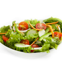 Garden Salad from Top Pizza and Spaghetti House Lethbridge.