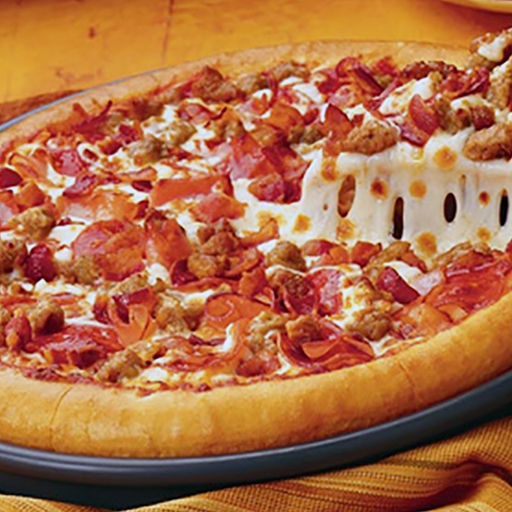 24. Italian Sausage & Bacon Top Pizza & Spaghetti House