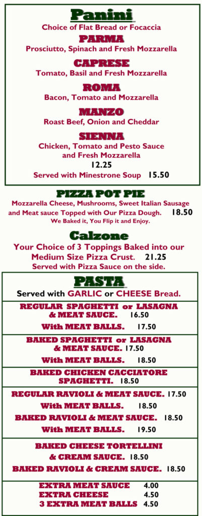 Top Pizza & Spaghetti House