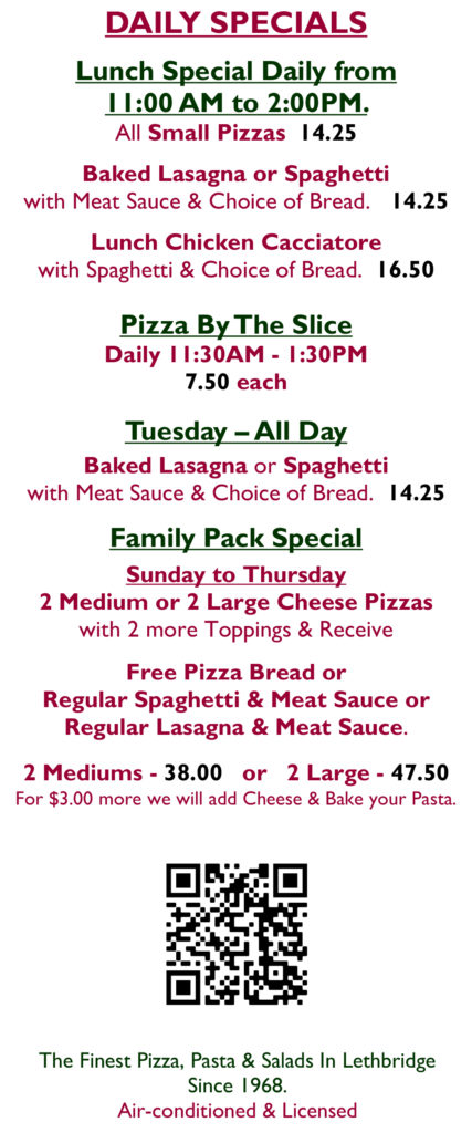 Top Pizza & Spaghetti House