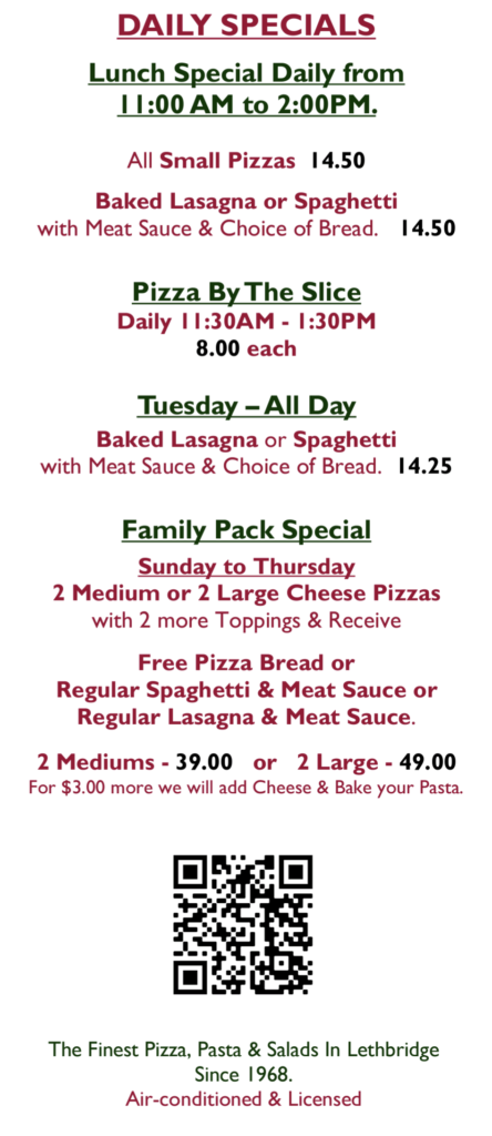 Top Pizza & Spaghetti House