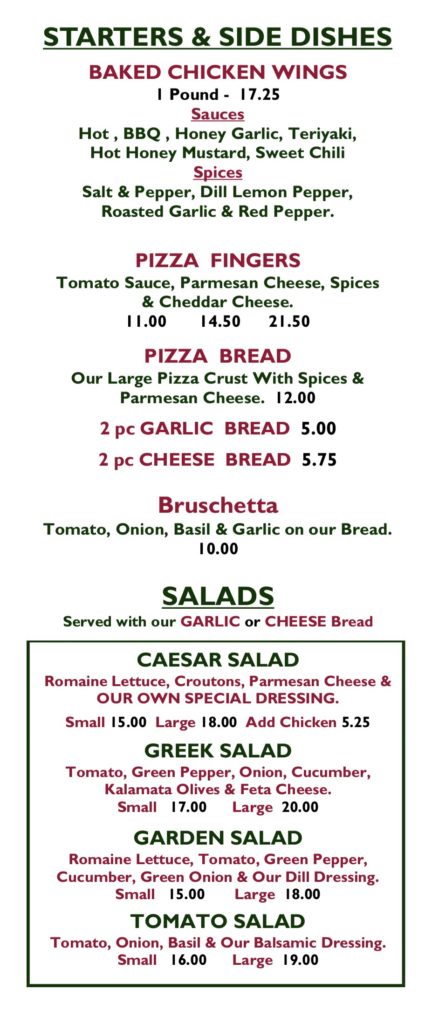 Top Pizza & Spaghetti House