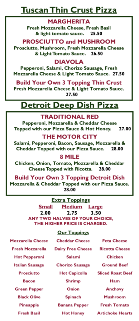 Top Pizza & Spaghetti House