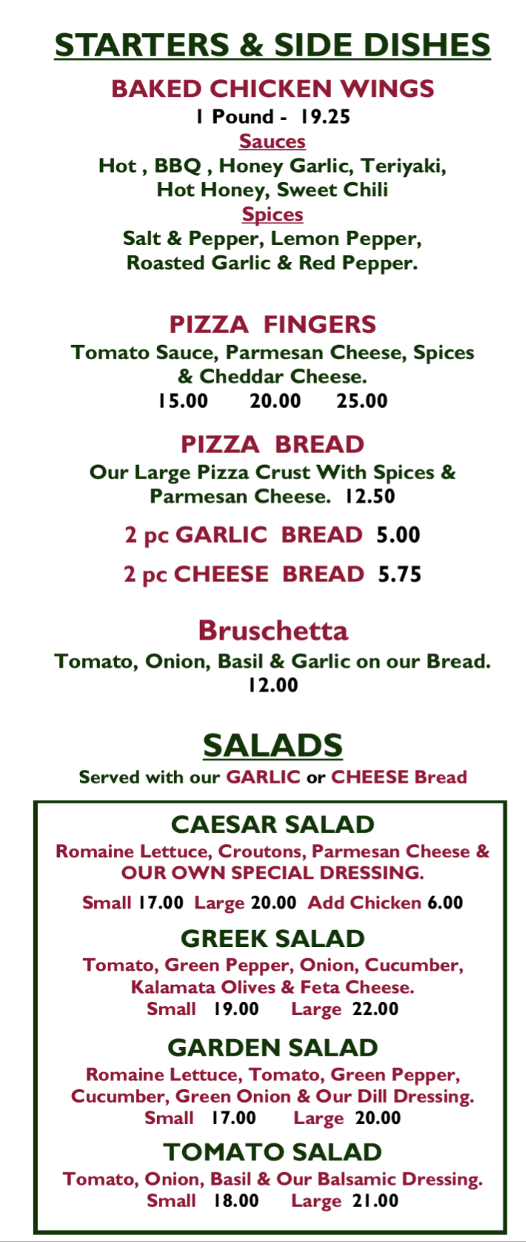 QR Code Menu