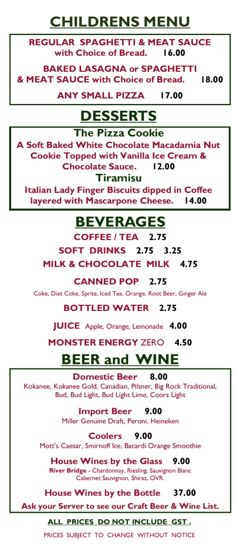QR Code Menu