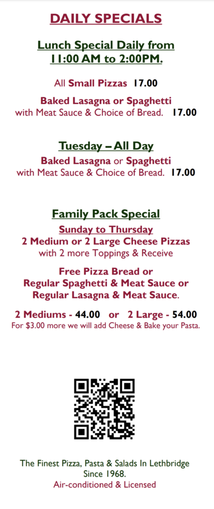 Top Pizza & Spaghetti House