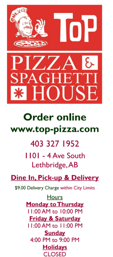 Top Pizza & Spaghetti House