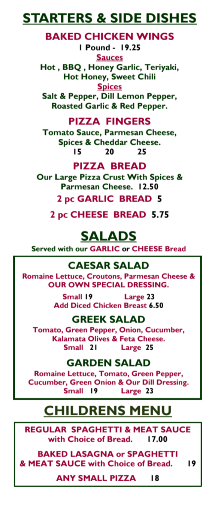 Top Pizza & Spaghetti House