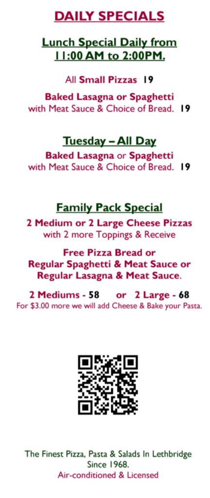 Top Pizza & Spaghetti House